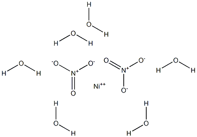 NICKEL(II) NITRATE HEXAHYDRATE PURE 구조식 이미지