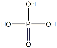 PHOSPHORIC ACID 25 % PURE 구조식 이미지