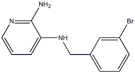 N3-(3-Bromo-benzyl)-pyridine-2,3-diamine 구조식 이미지