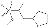 1,1,1-Trifluoro-2-(Tetrahydrofuranylmethyl)-Propionic Acid Structure