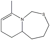 9-Methyloctahydropyrido[1,2-C][1,3]Thiazepine 구조식 이미지