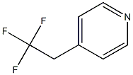 4-(2,2,2-TRIFLUOROETHYL)PYRIDINE 구조식 이미지