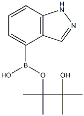 INDAZOLE-4-BORONIC ACID PINACOL ESTER Structure