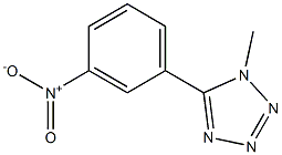 1-METHYL-5-(3-NITROPHENYL)-1H-TETRAZOLE Structure