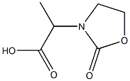 2-(2-OXO-1,3-OXAZOLIDIN-3-YL)PROPANOIC ACID Structure