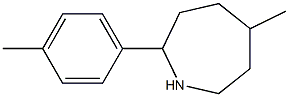 2-(4-METHYLPHENYL)-5-METHYLAZEPANE 구조식 이미지