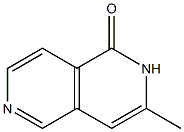 3-METHYL-2,6-NAPHTHYRIDIN-1(2H)-ONE Structure