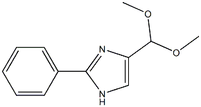 4-DIMETHOXYMETHYL-2-PHENYL-1H-IMIDAZOLE Structure