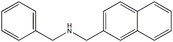 N-BENZYL-1-(2-NAPHTHYL)METHANAMINE Structure