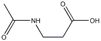 N-Acetyl L-Beta-Alanine 구조식 이미지