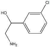 2-amino-1-(3-chlorophenyl)ethanol Structure