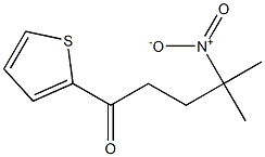 4-methyl-4-nitro-1-(2-thienyl)-1-pentanone Structure