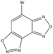 4-bromo[1,2,5]oxadiazolo[3,4-e][1,2,3]benzoxadiazole 구조식 이미지