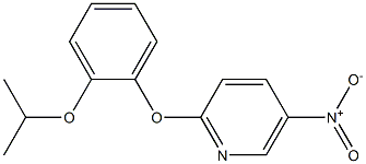 2-(2-isopropoxyphenoxy)-5-nitropyridine 구조식 이미지