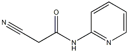 N1-(2-pyridyl)-2-cyanoacetamide 구조식 이미지