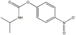 4-nitrophenyl N-isopropylcarbamate 구조식 이미지