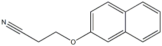 3-(2-naphthyloxy)propanenitrile Structure