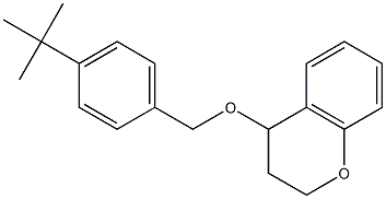 4-{[4-(tert-butyl)benzyl]oxy}chromane Structure
