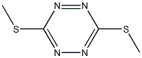 3,6-bis(methylsulfanyl)-1,2,4,5-tetraazine Structure