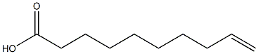 dec-9-enoic acid 구조식 이미지