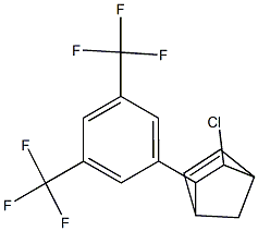 5-chloro-6-[3,5-di(trifluoromethyl)phenyl]bicyclo[2.2.1]hept-2-ene Structure