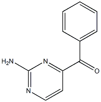 (2-amino-4-pyrimidinyl)(phenyl)methanone 구조식 이미지