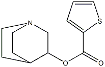 1-azabicyclo[2.2.2]oct-3-yl thiophene-2-carboxylate Structure