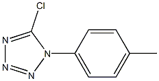 5-chloro-1-(4-methylphenyl)-1H-tetrazole 구조식 이미지