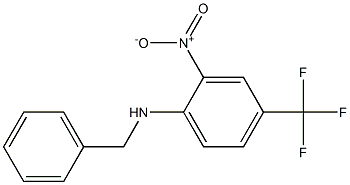 N1-benzyl-2-nitro-4-(trifluoromethyl)aniline 구조식 이미지