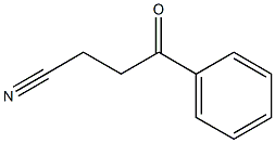 3-oxo-3-phenylpropyl cyanide Structure