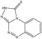 1,2-dihydrobenzo[e][1,2,4]triazolo[3,4-c][1,2,4]triazine-1-thione Structure