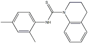 N1-(2,4-dimethylphenyl)-1,2,3,4-tetrahydroquinoline-1-carbothioamide 구조식 이미지