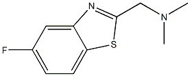 (5-fluoro-1,3-benzothiazol-2-yl)-N,N-dimethylmethanamine Structure