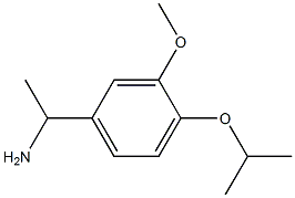 1-(4-isopropoxy-3-methoxyphenyl)ethanamine 구조식 이미지