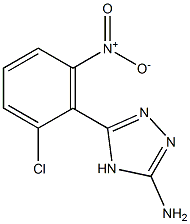 5-(2-chloro-6-nitrophenyl)-4H-1,2,4-triazol-3-amine Structure