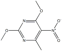 2,4-dimethoxy-6-methyl-5-nitropyrimidine Structure