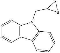 9-(thiiran-2-ylmethyl)-9H-carbazole Structure