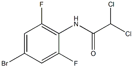 N1-(4-bromo-2,6-difluorophenyl)-2,2-dichloroacetamide 구조식 이미지