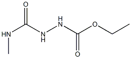 ethyl 2-[(methylamino)carbonyl]hydrazine-1-carboxylate 구조식 이미지