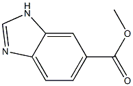METHYL 3H-BENZO[D]IMIDAZOLE-5-CARBOXYLATE 구조식 이미지