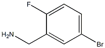 (5-bromo-2-fluorophenyl)methanamine 구조식 이미지