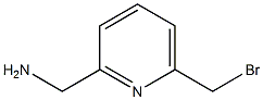 (6-(bromomethyl)pyridin-2-yl)methanamine Structure