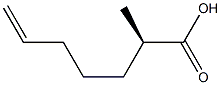 (R)-2-methylhept-6-enoic acid 구조식 이미지