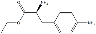 (S)-ethyl 2-amino-3-(4-aminophenyl)propanoate Structure