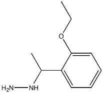 1-(1-(2-ethoxyphenyl)ethyl)hydrazine Structure