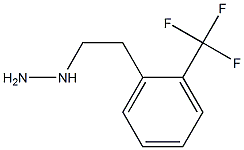 1-(2-(trifluoromethyl)phenethyl)hydrazine 구조식 이미지