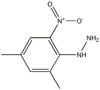 1-(2,4-dimethyl-6-nitrophenyl)hydrazine Structure