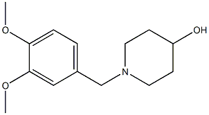 1-(3,4-dimethoxybenzyl)piperidin-4-ol Structure