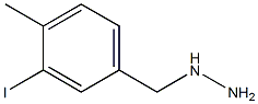 1-(3-iodo-4-methylbenzyl)hydrazine Structure