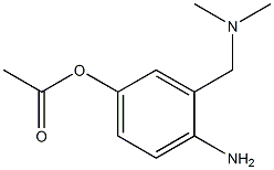 1-(4-Amino-3-dimethylaminomethyl-phenyl)-acetic acid 구조식 이미지